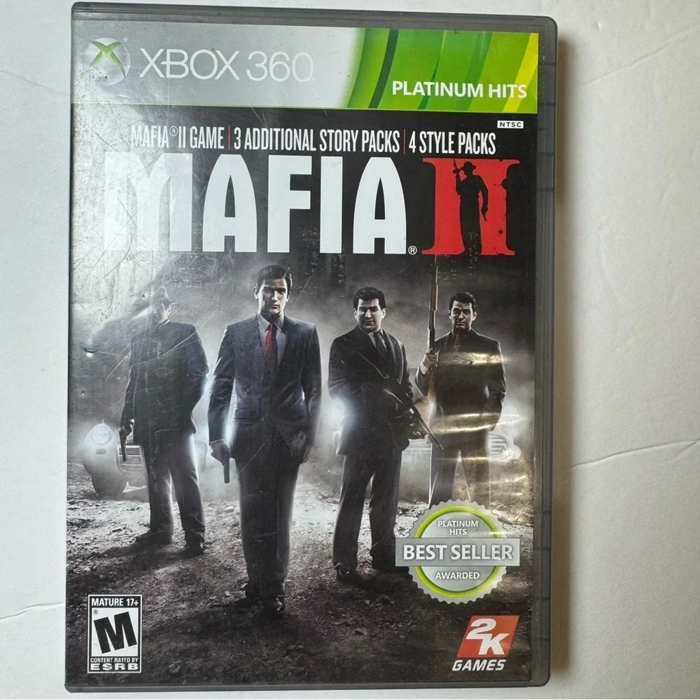 Mafia II (Xbox 360, 2011) Platinum Hits, Tested